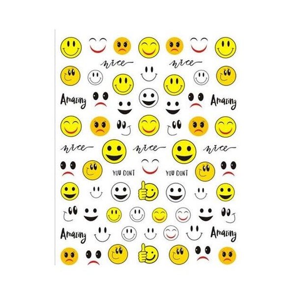Generic Happy Daisy Emoticons Flower Painting Polka Dots Extra Thin