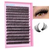 JIMIRE Fluffy Lash Clusters Volume Wispy 50D Thick Mink Eyelash