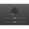 Adafruit 2349 Reflective Infrared IR Optical Sensor with 470 and