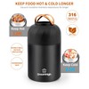 Dreamhigh® Thermal Food Container, 850 ml, Stainless Steel Food Warming