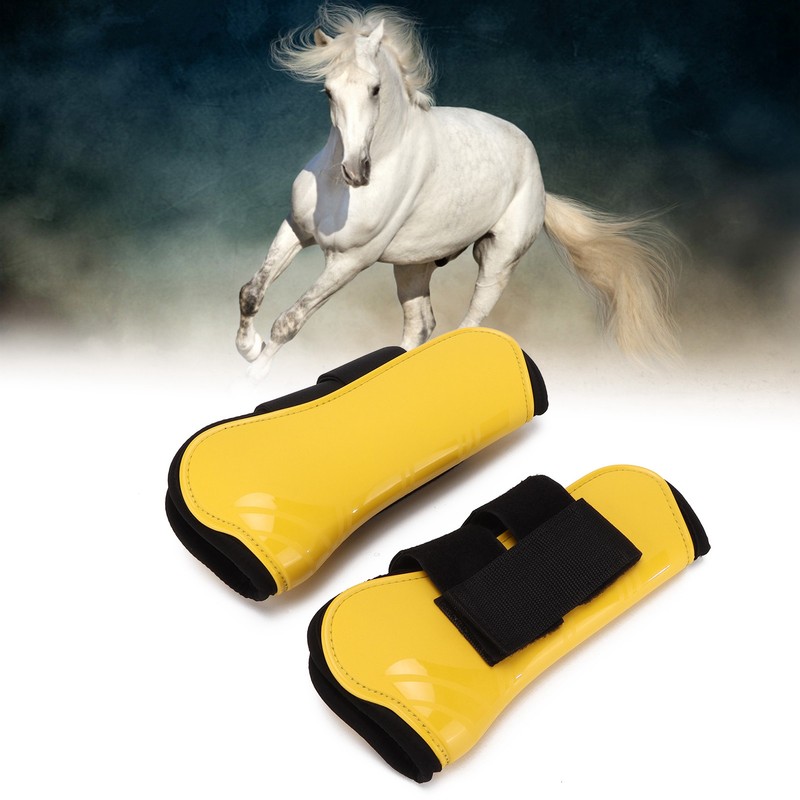 Horse Tendon Boots 4 PCS Protective Comfortable and Adjustable Boots