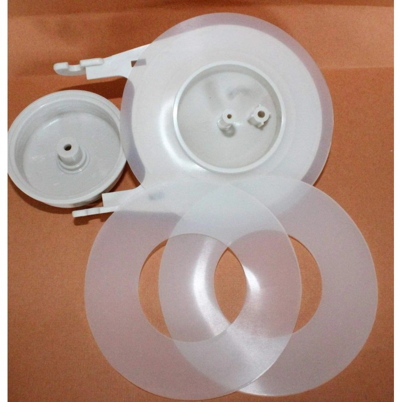 NuFlush Flapper 3.5-inch with Two Extra Silicone Seals for One-Piece