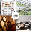 Ankilo Digital Fridge Thermometer, Digital Freezer Thermometer, Mini Wireless Indoor