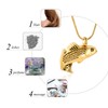 Cremation Jewelry for Ashes Stainless Steel Fish Shape Design Memorial