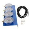 GANAZONO 1 Set Motorcycle Vacuum Gauge Kit for Engine Balancing