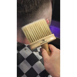 NECK DUSTER BRUSH Grimsteads Neck Duster Brush (Alcohol Disinfectable) Barber Barber Beauty Salon x 1