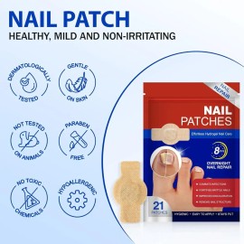 N8c| Parches For Uñas, 42 Unidades, Tratamiento For Uñas De