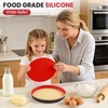 Tart Pan Kit,9 Inch Tart Pans with Removable Bottom,Non-stick Fluted