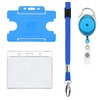 Retractable Lanyard and Badge Holder 4 Piece Pack by PCL