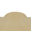 Moose Blank Skateboard Deck - Premium 7-Ply Maple Construction, Natural