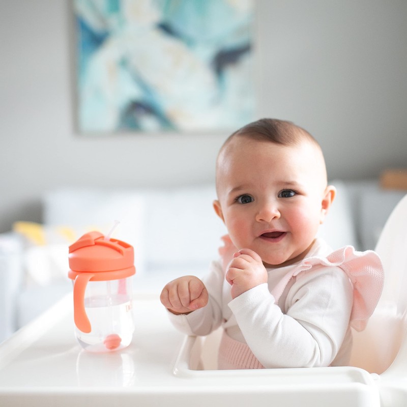 Dr. Brown's Milestones, Baby's First Straw Cup Sippy Cup with