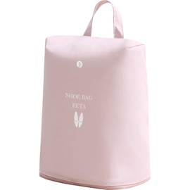 tianzong Shoe Bags for Travel, Water-resistant Shoe Storage Organizer with Zipper for Men and Women (Pink, T400-Beta)