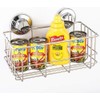 SANNO Suction Cup Shower Caddy Basket for Shampoo Combo Organizer