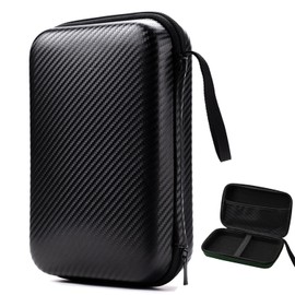 QFDSHOPCO GPS Carrying Case Waterproof Shockproof Storage Pouch Organizer Bag Compatible with 8 Inch GPS Navigator Garmin DriveSmart 86 Garmin dezl OTR800 810 780 710 700 610 Garmin RV 895 890 Cable