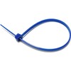 100mm x 2.5mm Blue Cable Ties (Pack of 20)