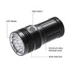 Strong Light Flashlight 10000LM 300‑500 Meters LED 4 Modes Rechargeable