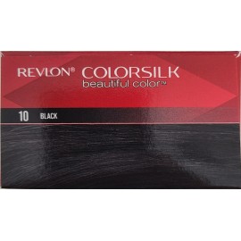 Revlon 3 Revlon Beautiful Color Colorsilk #10 Black ~ Free Shipping
