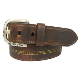 John Deere Men's 35Mm Belt, Brown, 34