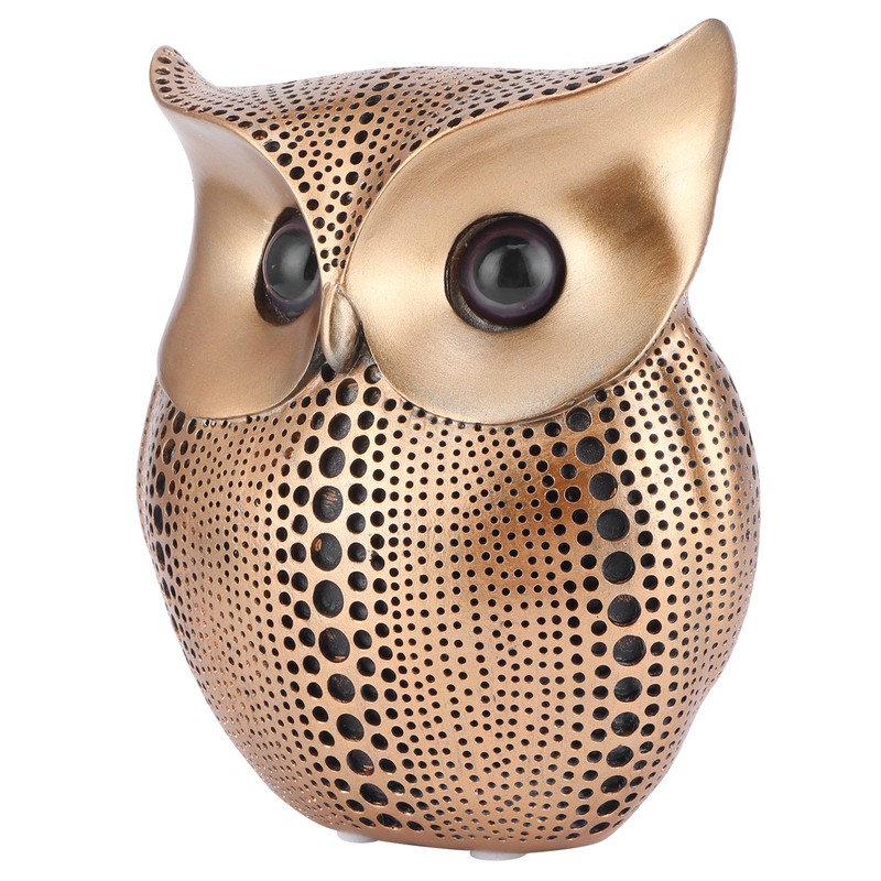 Owl Statue Figurine Ornament Innovative Resin Animal Sculpture Art Crafts