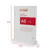 Eagle Pack of 3 Acrylic Table Display Stand, A5 Double