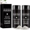 2 piezas Polvo para peinar el cabello para hombres, textura