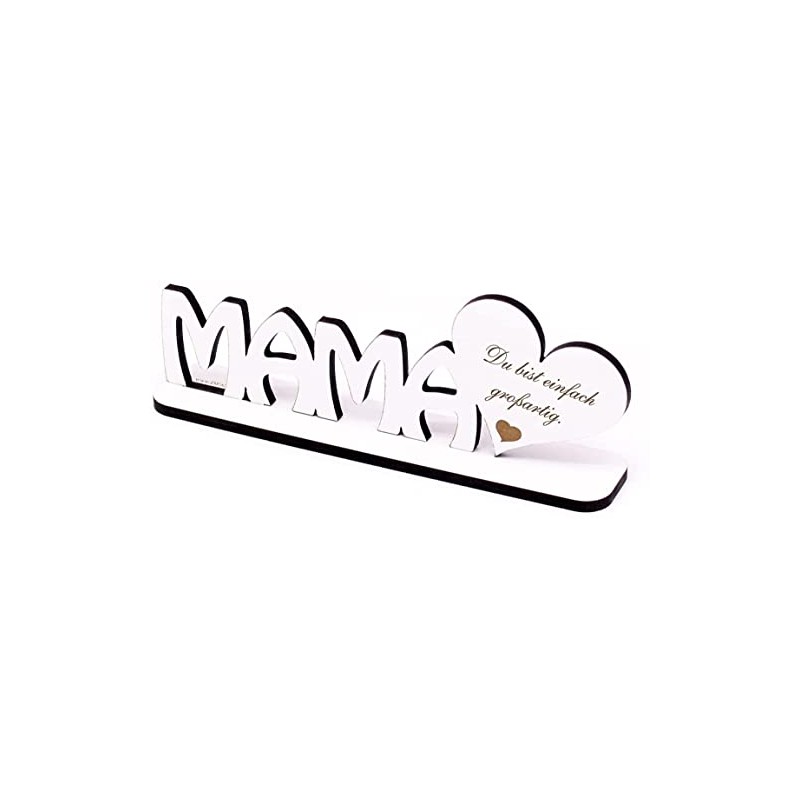 Decorative Stand "MAMA ist die Beste - Lettering zum Hinstellen
