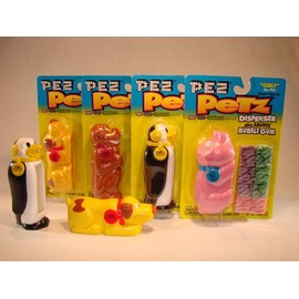 Zippy the Dog Pez Petz Dispenser plus Amurol Bubble Gum