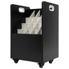 Blue Print Storage Organizer 20 Slots Mobile Blueprint Storage Cabinet
