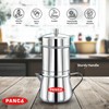 PANCA Stainless Steel Premium Filter Coffee Maker With Handle, Mocha