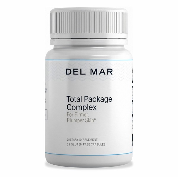 Del Mar Labs Total Package Complex - Antiaging Collagen Nutritional Supplement for Skin, Hair and Joints from Pasture-Raised Chicken