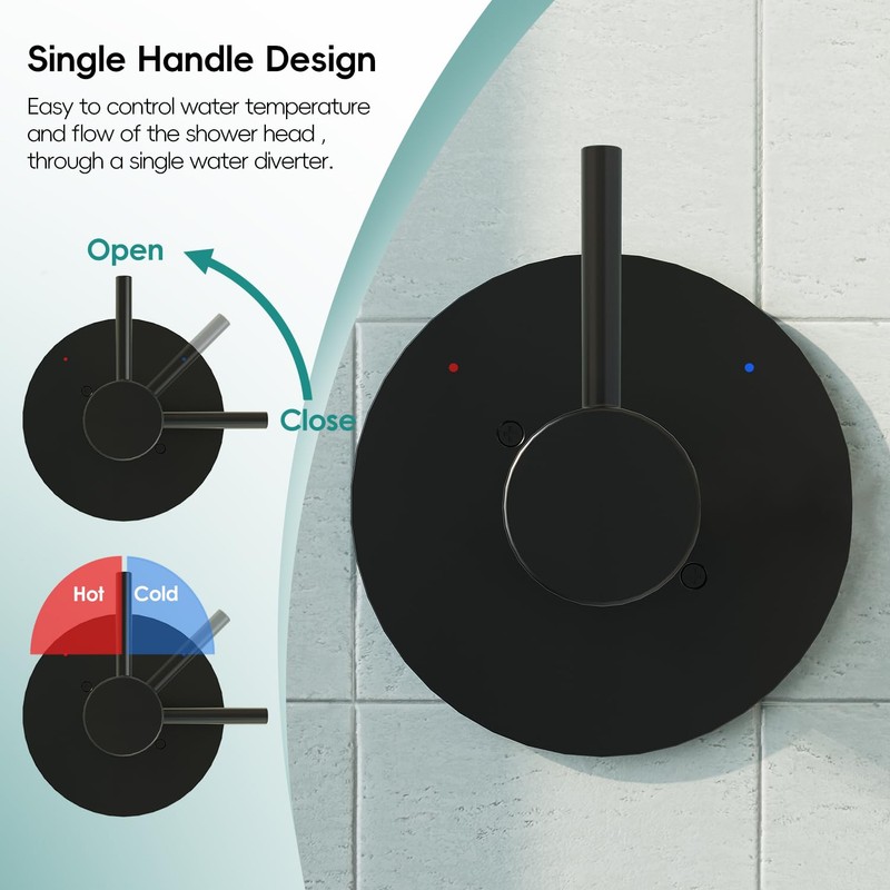 Replacement for Delta Shower Trim Kit 14 Series, Bathroom Matte