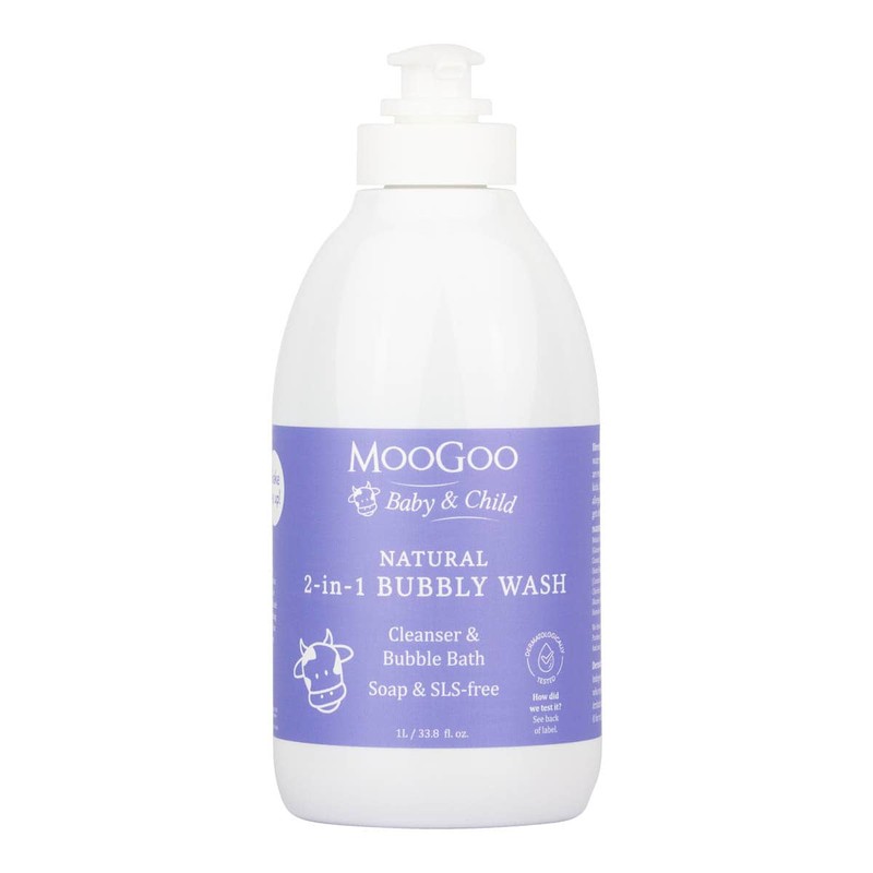 MooGoo Baby & Child 2-in-1 Bubbly Wash, 500ml
