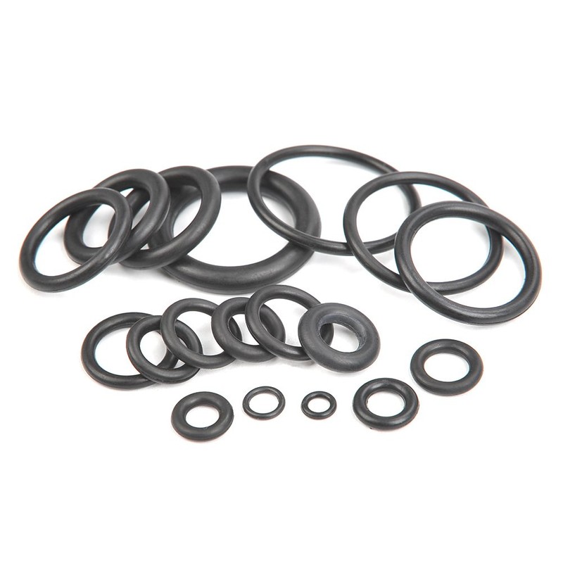 TIMESETL 225 Pieces Sealing Rings Set O Rings Assortment, NBR