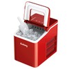 COSTWAY Countertop Ice Maker, 26Lbs/24H Portable Ice Machine with Self-Cleaning