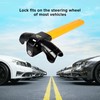 Armor All Steering Wheel Lock, Heavy-Duty Anti-Theft Car Device, Virtually