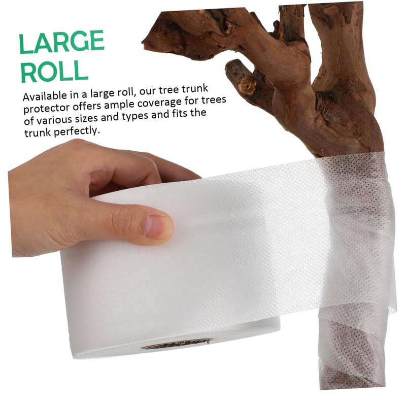 CAXUSD 1roll Tree Bark Protector Wrap Non-Woven Insulation for Winter