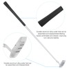 3‑Section Foldable Golf Putter Club Portable Aluminium Alloy Handed Putter