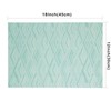 Marstree Washable Placemats for Woven Vinyl Kitchen Table Mats Heat-Resistant