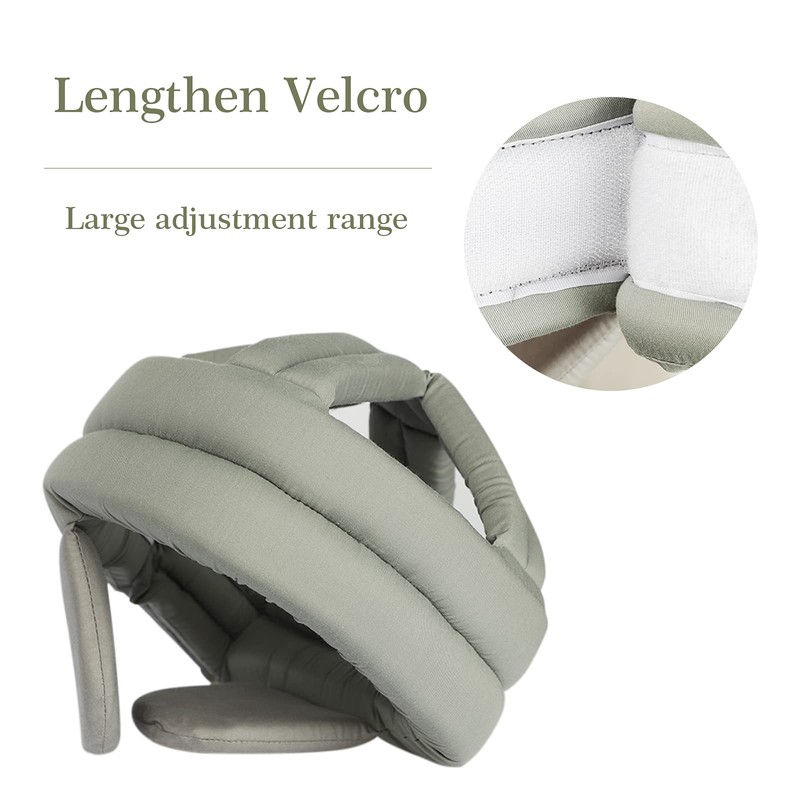 Elderly Protective Helmet Head Protection Headguard Anti-Fall Cap Breathable Sponge