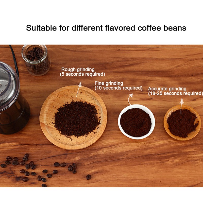 Household Electric Stainless Steel Grinding Milling Machine Coffee Bean Spice