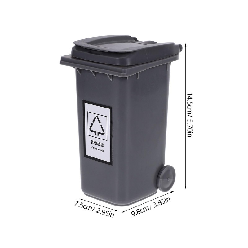 Ciieeo Truck Trash Can Toy, Vehicles Garbage Can Kids Classification