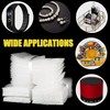 EVADOW 100Pack 15cmx20cm Bubble Out Bags Bubble Pouches Wrap Cushioning
