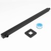 HarJue Shower Arm, Rain Shower Head Extension Extender, With Flange