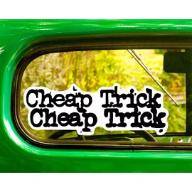 The Decal And Sticker Mafia 2 CHEAP TRICK DECAL Stickers BOGO For Car Window Bumper Truck Laptop - 3.5"W x 1.25"H
