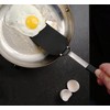 RSVP International Kitchen Tool Collection Flexible Nylon Spatula, Stainless Steel