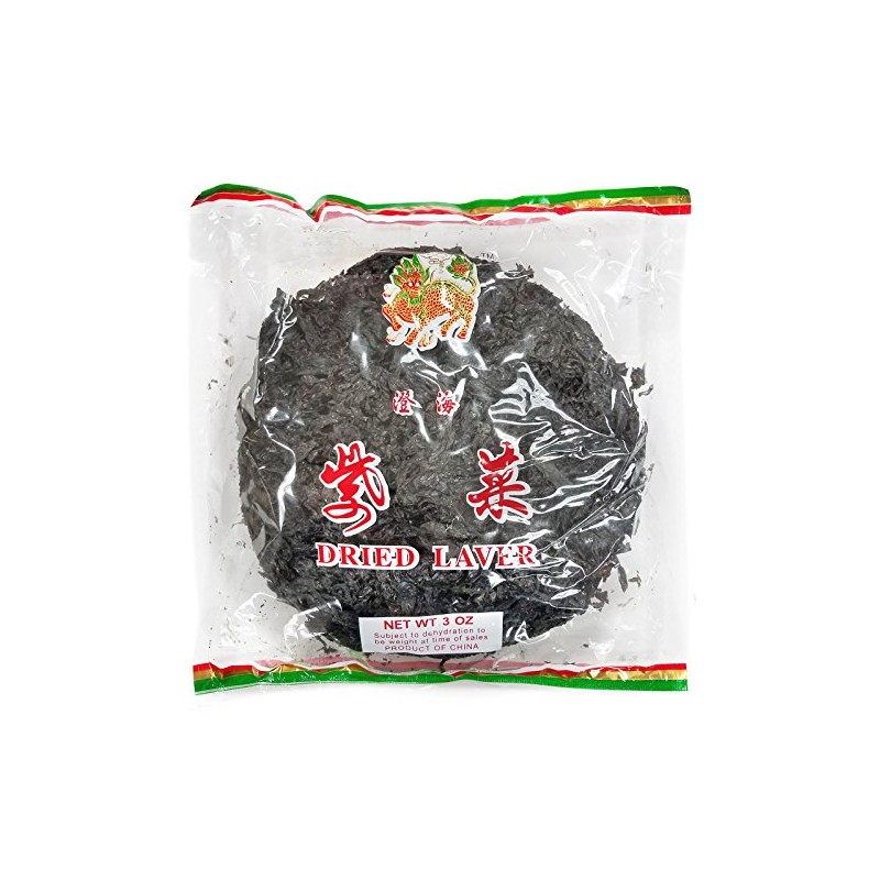 Dried Seaweed Laver 3oz