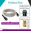 30FT Pressure Washer Hose Compatible with Greenworks Model 5200402