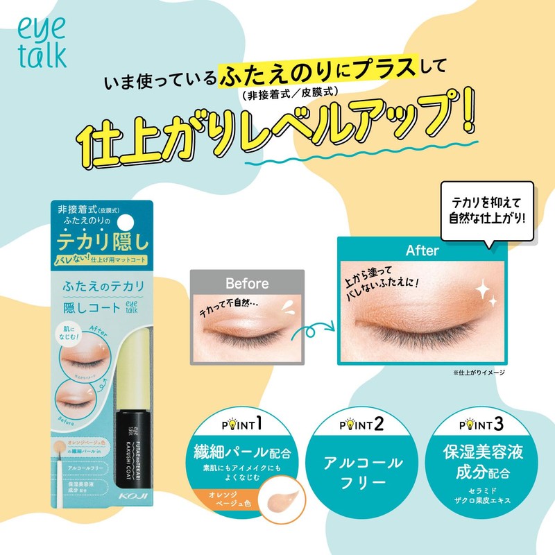 iTalk Futae no Shinekari Hide Coat, Matte Coat for Finishing