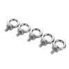Eowpower 5 Pieces M6 Male Thread Machinery Shoulder Lifting Ring