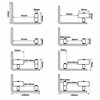 Barn Door Floor Guide for Sliding Doors – Black Anti-Sway
